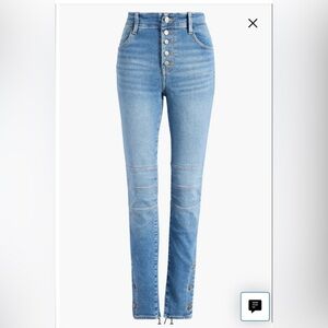 Good American Moto High Waist Skinny Jeans